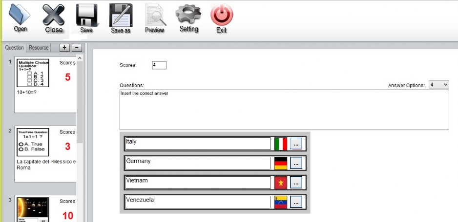Software per Test Multinediale EXAM EVO Software per Test Multinediale EXAM EVO