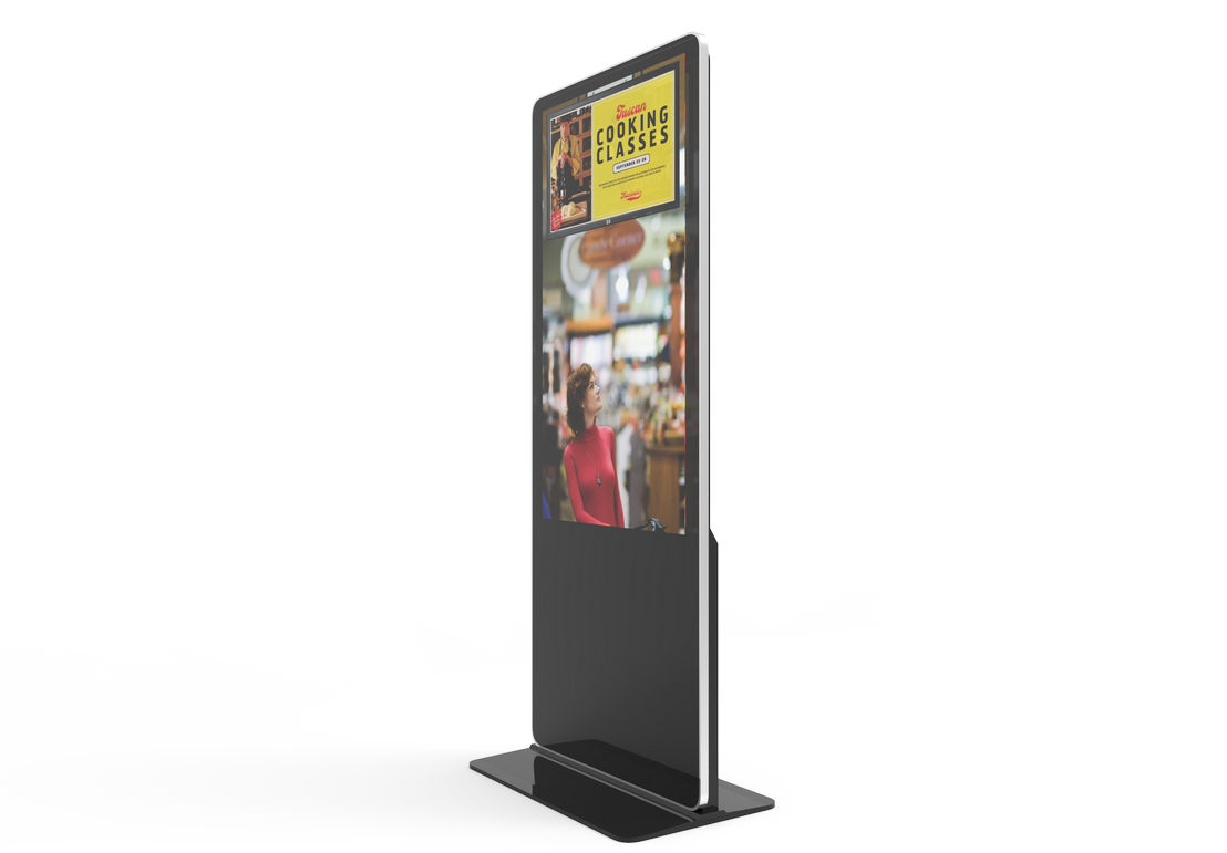 TOTEM PUBBLICITARIO USO INTERNO DISPLAY LCD